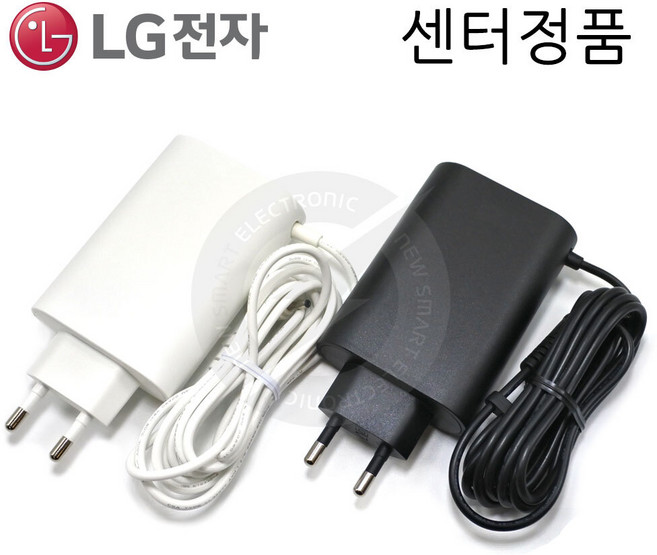 (정품) LG gram 14T990-GA56K 전용 노트북 충전기 아답터 파워, 화이트, 1개
