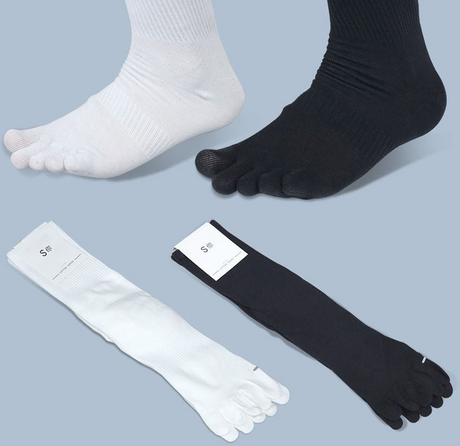 발냄새방지양말 무지 사계절 발가락 양말 등산용 러닝 무좀 장목 면 마라톤 등산 골프 런닝 남자 여자 공용 안전화 발꼬락