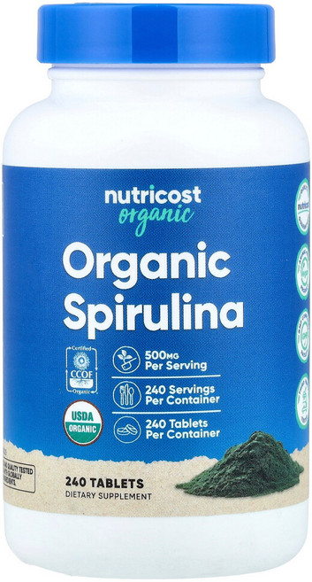 아이허브 스피룰리나 500mg 240정, 1개