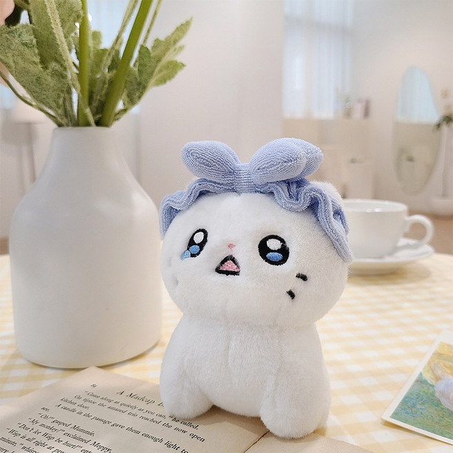 냐한남자 꼬질이 춘배 키링 가방고리 키홀더 네이버웹툰 고양이 부드러운 12cm 7cm