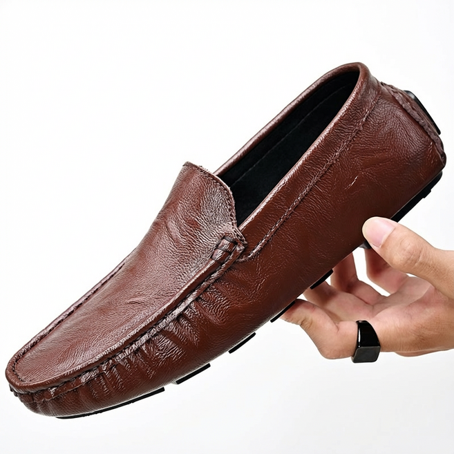 천연가죽 드라이빙 슈즈 국내산 남성 캐주얼화