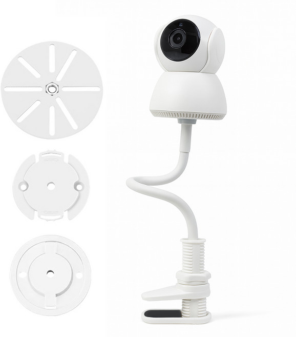 비상 자바라 클램프 무타공 각도조절 홈캠 CCTV 거치대