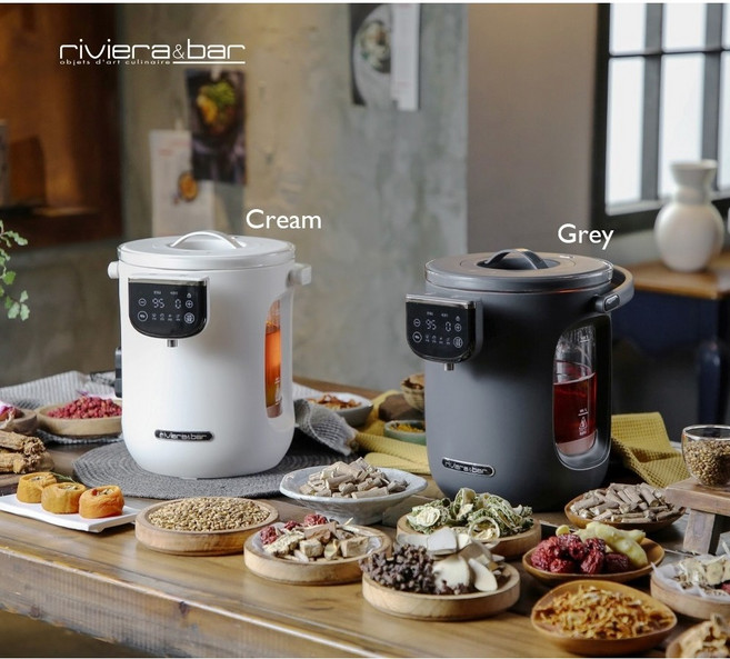 리비에라앤바 달임기 메디포트 약탕기 보온 달임마스터 DK-2311 크림색 그레이색상