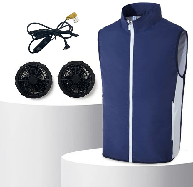 아이스 냉방 선풍기 조끼
