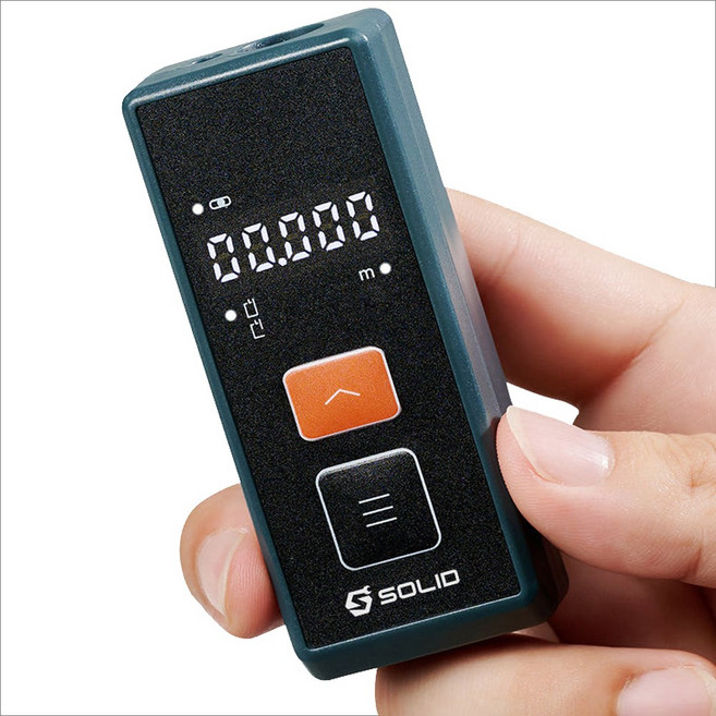 솔리드 레이저 거리측정기 S-M50, 1개