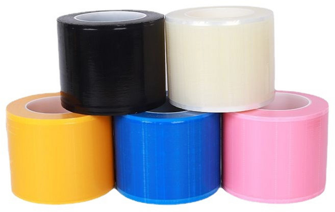 비엠 베리어필름 반영구 타투머신커버 일회용필름 필름케이스, 블루필름단품