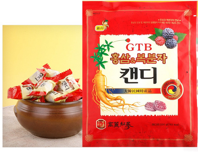 고려 홍삼복분자캔디 200g, 10개