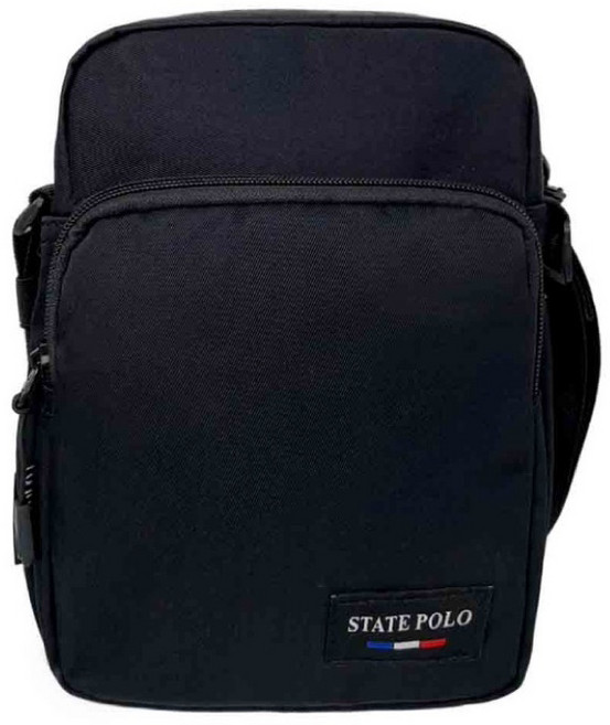 STATE POLO 側背包 小包, 黑色#9752