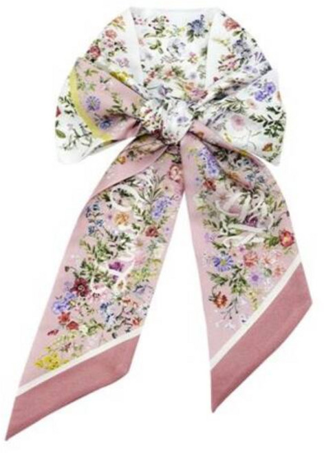 루이까또즈 LOUIS QUATORZE 마리앤방도 실크 스카프 핑크 2ESB956PI 490045