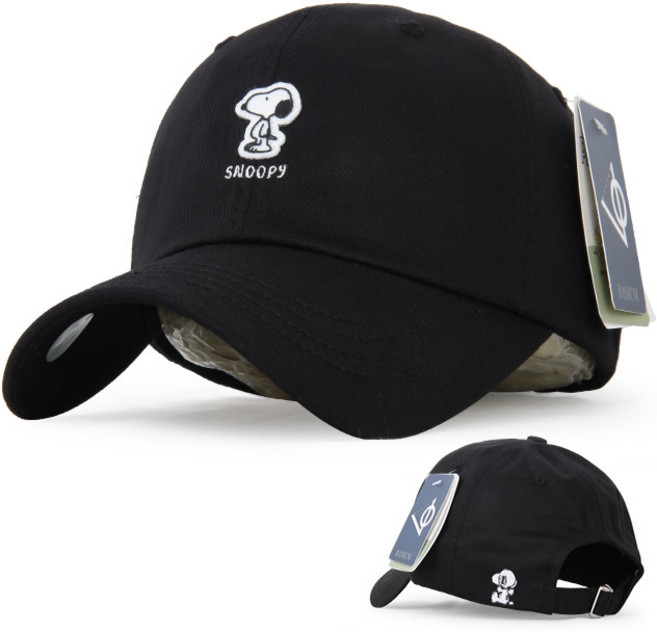 PEANUTS 정품 PEANUTS 볼캡 스누피 패치 (56~58cm)