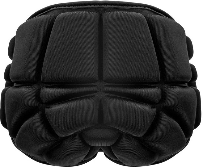 아동 인라인 엉덩이 보호대 팬츠 플라워 스포츠 보호대 스노보드 엉덩이 보호대, S - (어린이 모델), 삼각형 검정색