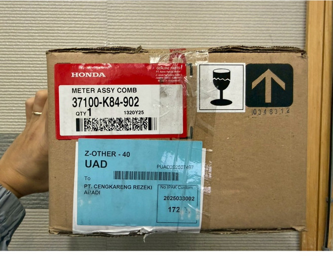Honda CRF150L 原廠儀表總成 碼表 時速表 37100-K84-902, 1個