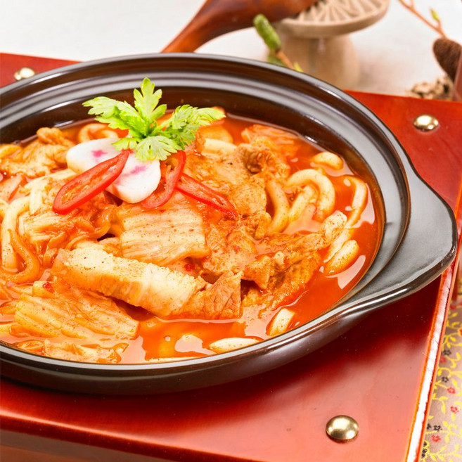 한일식품 본고장 제면명가 김치우동 2인, 4개, 440g