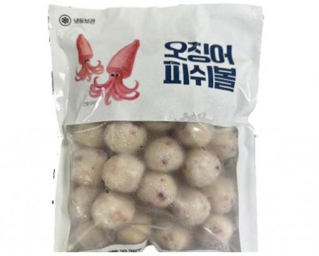 가토코 오징어피쉬볼, 1개, 500g