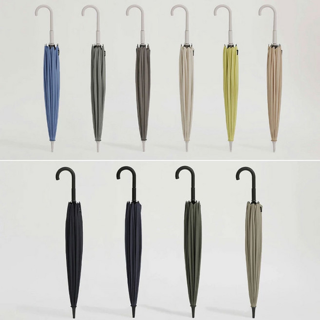 일본 마나 슈파토 우산 자동우산 58cm/62cm 묶을 필요없는 장우산