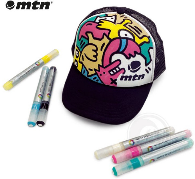 mtn 塗鴉卡車帽, 黑色, 1個