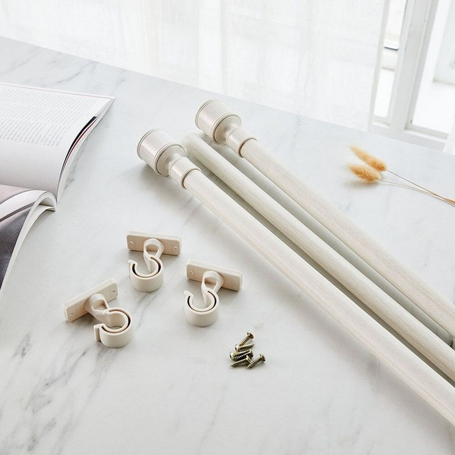 모던하우스 ON 25MM 아이보리 커튼봉 220-300 10자 184303