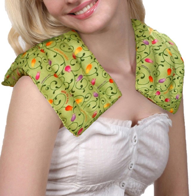 그린라이프 허브 목 어깨 찜질팩 알뜰기획형-색상랜덤 일자목 등 배, 1개