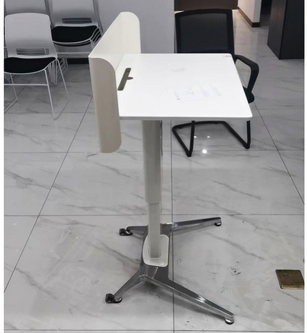 이동식 강연대 교탁 단상연설대 모델 사회대 사회자 A 연설대 회의실 강의대, 에어리프트전기도금발