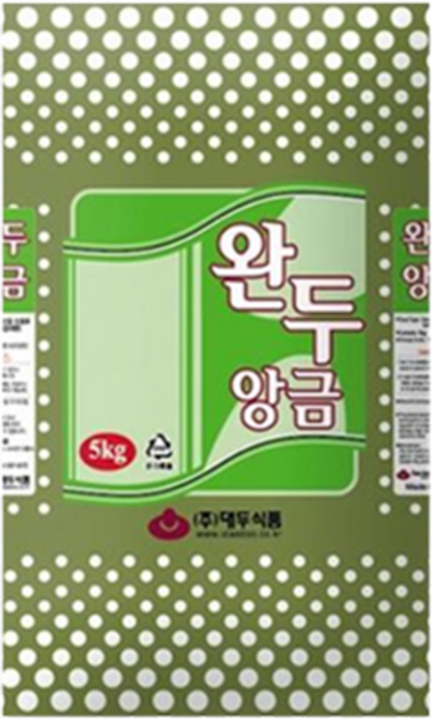 대두 완두앙금, 4개, 5kg