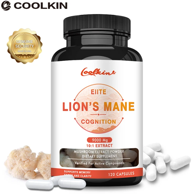 유기농 사자갈기버섯 보충제 캡슐 정신 집중력 인지 기능 향상 - 두뇌 강화, 1개, 30정 - 쿠팡