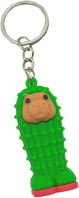 로앤제이 이탈리안 브레인롯 피규어 키링, 1개, 1. 일 칵토 히포포타모