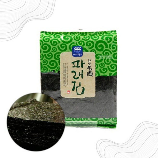 WD-mg 지주식 재래 무조미 파래 김 100장, 없음, 상세설명 참조, 없음