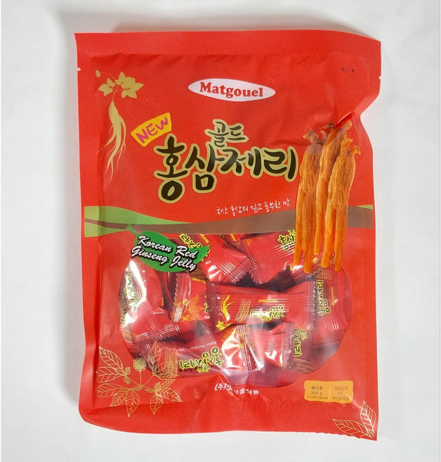 맛고을 홍삼 제리, 3개, 300g