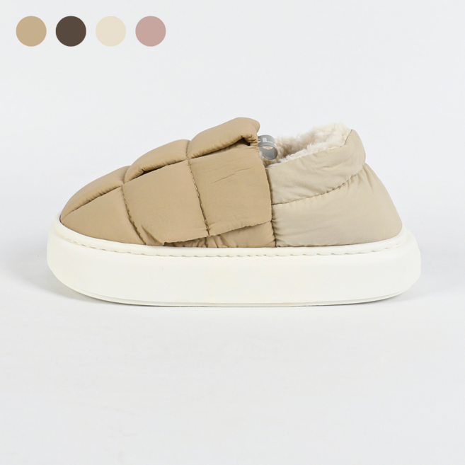 페조 여성 슬립온 패딩 방한화 털신 PZSKPD 2759