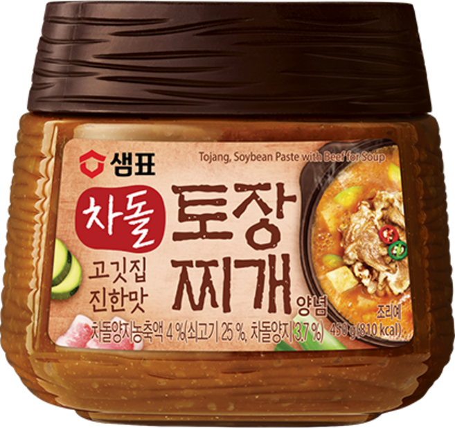 샘표 차돌 토장찌개양념 450g, 1개