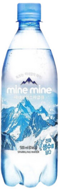 동원 미네마인 스파클링 플레인, 1개, 500ml