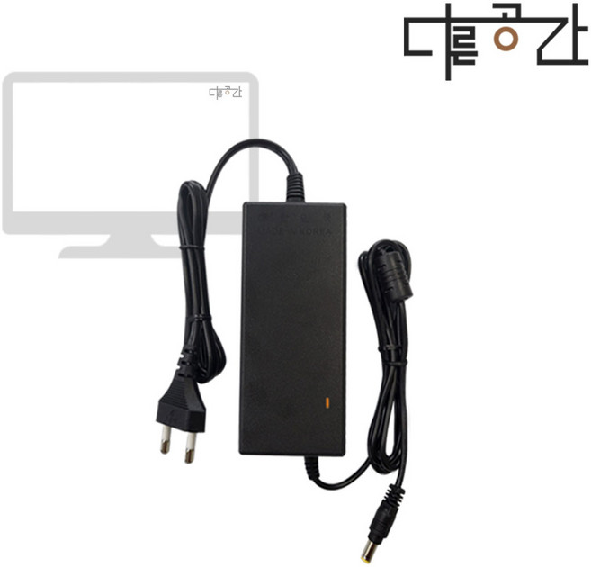 엑스스타 모니터 DP2310LED 호환 전원 어댑터 다른공간 (전원코드포함), 1개