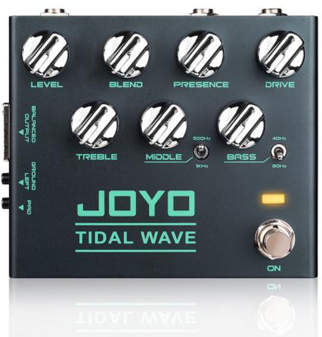 멀티이펙터 JOYO R-30 타이달 웨이브 베이스 프리앰프 기타 페달 90 년대 클래식 톤 DI 기능 지원 이펙트, 1)R-30, 1개