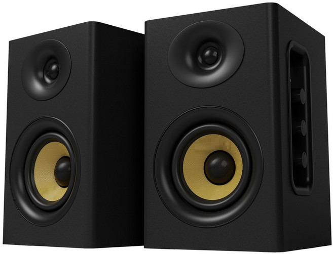 SAUNGYU 컴퓨터스피커 80W 2채널 PC 게이밍 하이파이 고음질 블루투스 북쉘프 액티브 앰프내장형 USB DAC 옵티컬 RCA 연결, 블랙, BK4020A