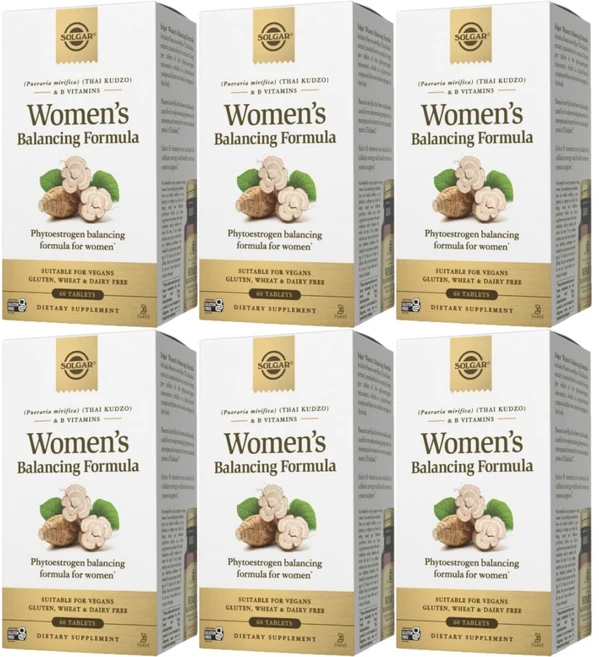 솔가 여성 우먼스 밸런싱 포뮬라, 6개, 60정 - 쿠팡