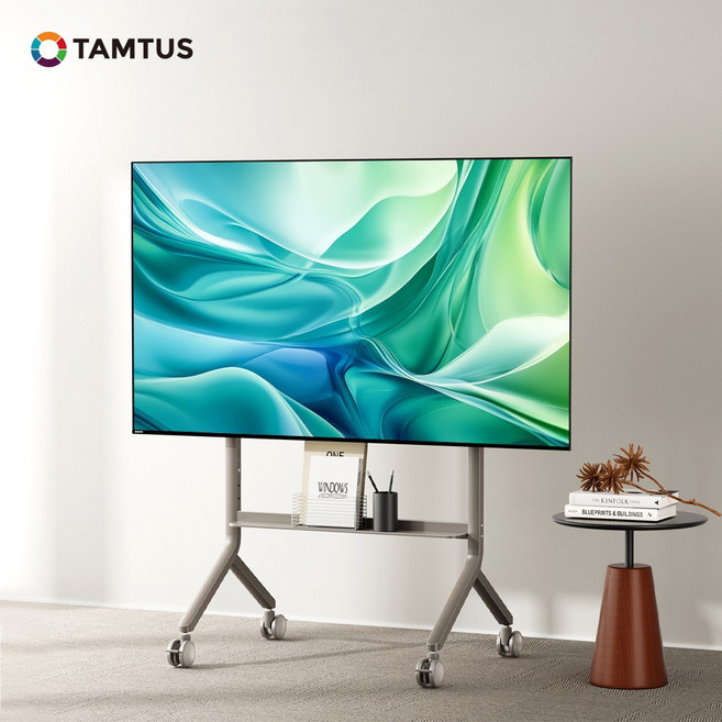 탐투스 NB 이동식 TV 전자칠판 거치대 티비 스탠드 55~86인치, 1개, P100