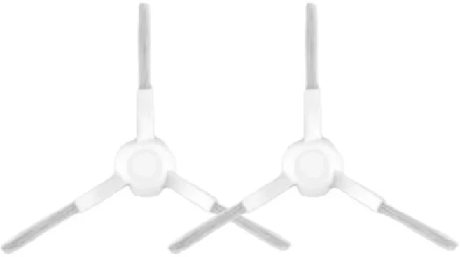 청소기부품 JIA VACUUMMOP P 로봇 청소기 STYJ02YM 사이드 및 메인 브러시 HEPA 필터 물 쓰레기통용 부, 06 White Brush