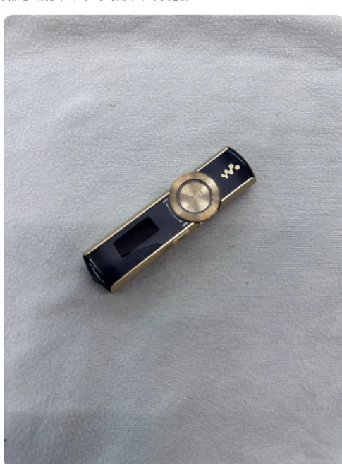 소니 소니 NWZ-B172f MP3 플레이어 미니 휴대용 학생 워크맨 스포츠용 95%, 02 Gold