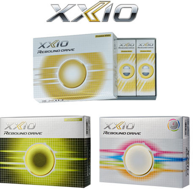 젝시오정품 리바운드 드라이브 골프공(12알)로고가능, 4색혼합, 선택완료, 12개입