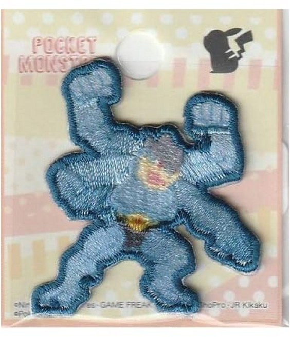 이나가키 패션 포켓몬 와펜 스티커 아이론 접착 양용 카이리키 POS021