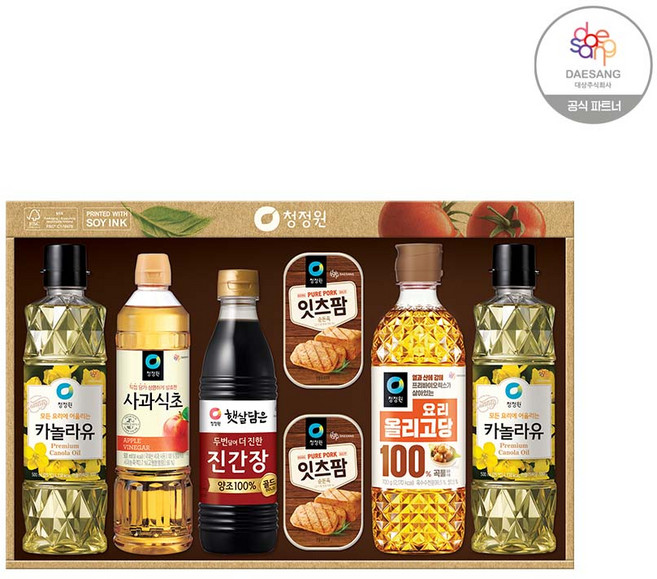 청정원 선물세트 행복 스페셜호(+쇼핑백 포함), 1세트