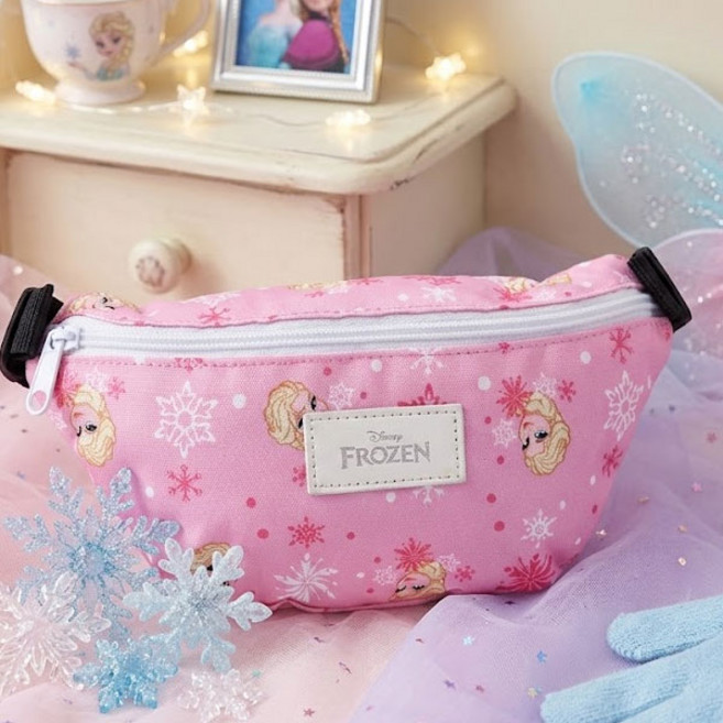 겨울왕국 엘사 타이니 여행용 미니 힙색 크로스바디백