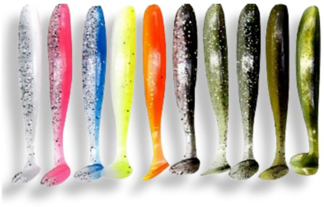 루어 웜 리얼 소프트베이트 민물 바다 루어미끼, 30개