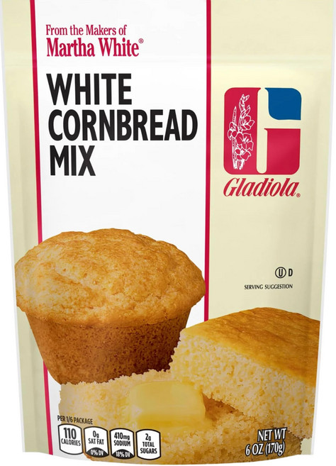 글라디올라 마사 화이트 화이트 콘브레드 믹스 170g (6개 묶음) 글라디올라 마사 화이트 화이트 콘브레드 믹스 170g (6개 묶음), 1개, N/A, 6온스(6개들이 팩)