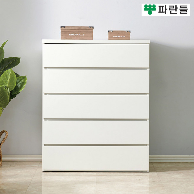 파란들가구 1000 속깊은 5단서랍장 1000 광폭서랍장 서랍옷장, 메플, 5단
