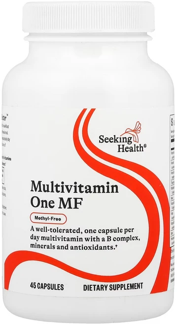 Seeking Health 종합비타민 원 MF 45 베지캡슐, 1개, 45정 - 쿠팡