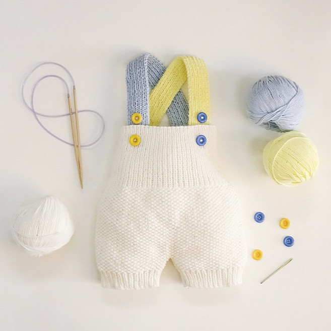 아기 용 롬퍼 - Knitting Kit, 1개