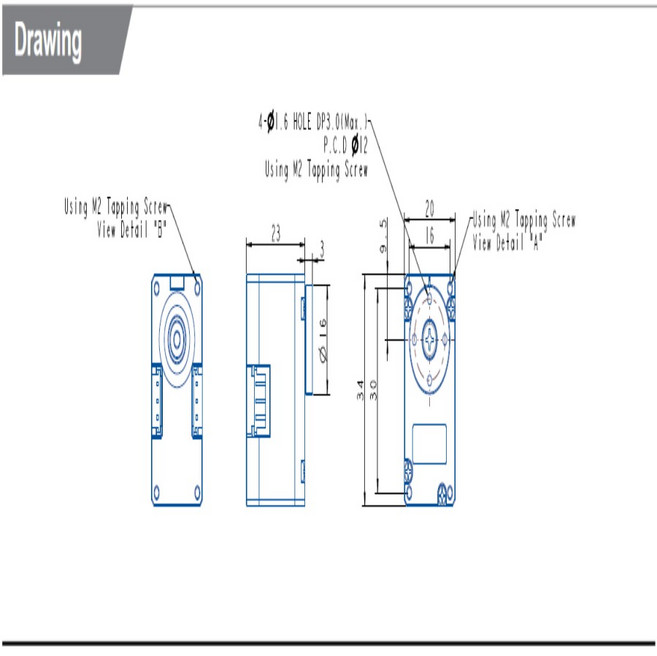 로봇용 다이나믹 픽셀 특수 스티어링 엔진 DYNAMIXEL XC330-T288-T 서보, 한개옵션0, 한개옵션1