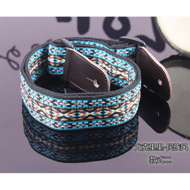 103342 우쿨렐레 uk고급 에스닉스타일 체크 ukulele가방끈 멜빵 21inch23inch26inch우크렐레 띠 케이스, 에스닉 스타일 두 우쿨렐레 스트, 1개