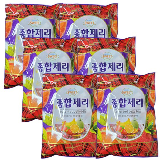 청우 제리종합, 420g, 6개